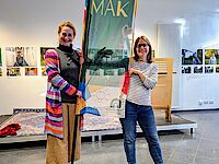 Mädchen-AK Annelie und Uta Bücking